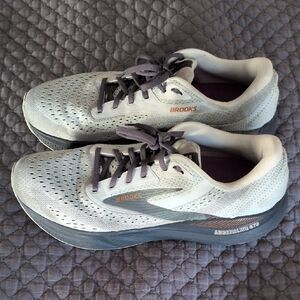 Brooks Gray and Black Athletic Shoes